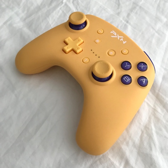 PXN 9607X Wireless Gaming Controller For Nintendo Switch PC IOS Yellow Purple - Picture 6 of 9